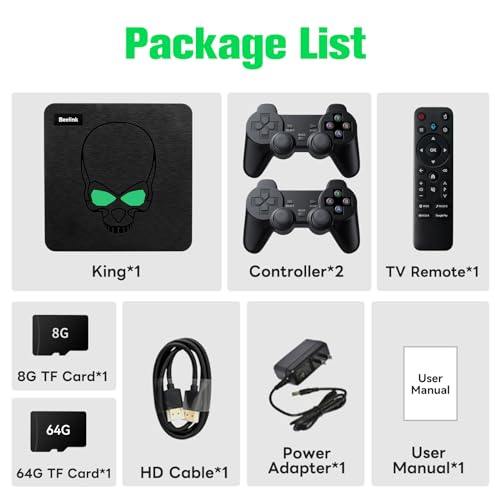 256G Retro Gaming Console With 75 Emulators