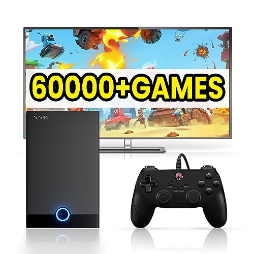 Retro Game Console with 60000+ Games and Emulators