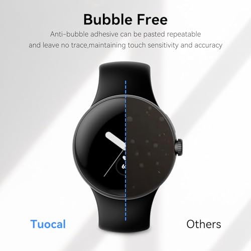 8 Pack Soft TPU Screen Protector Google Pixel Watch