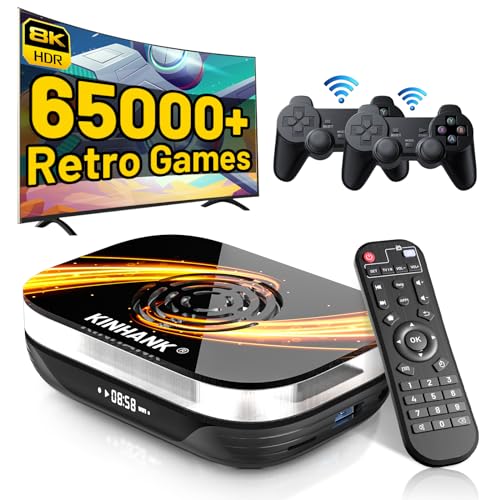 Retro Video Game Console with 65,000+ Classic Games