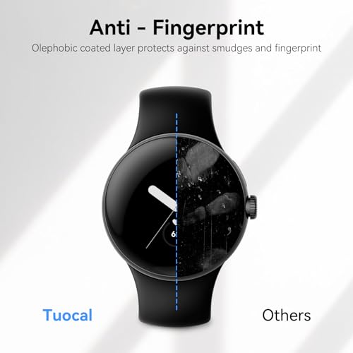 8 Pack Soft TPU Screen Protector Google Pixel Watch