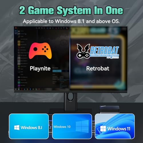 Portable 500GB Retro Game Console with 38291 Built-in Games