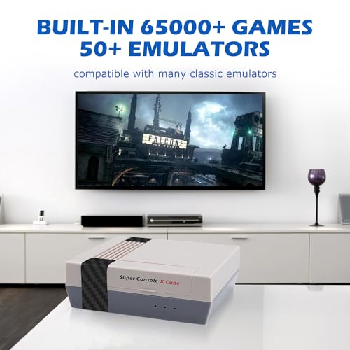 Super Console X Cube Retro Games Console, 65,000+ Games