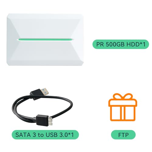 Portable 500GB Retro Game Console with 38291 Built-in Games