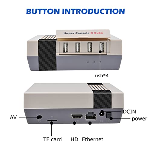 Super Console X Cube Retro Games Console, 65,000+ Games