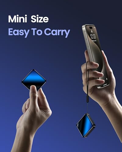 Ultra-mini 10000mAh Power Bank with Fast Charging