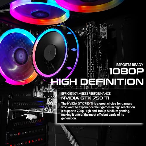 SAAV T105 Storm Gaming PC Tower - Intel Core i5 3.2GHz, 8GB RAM