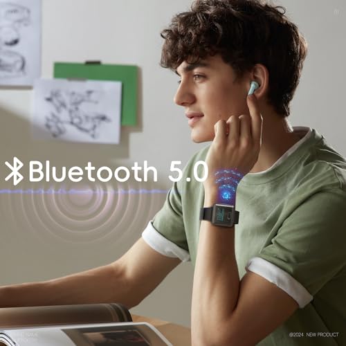 wiwoo Bluetooth MP3 Player Watch Band Clip Pedometer