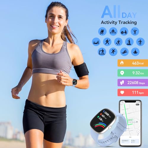 anyloop Fitness Tracker Watch with Heart Rate Oxygen Monitor
