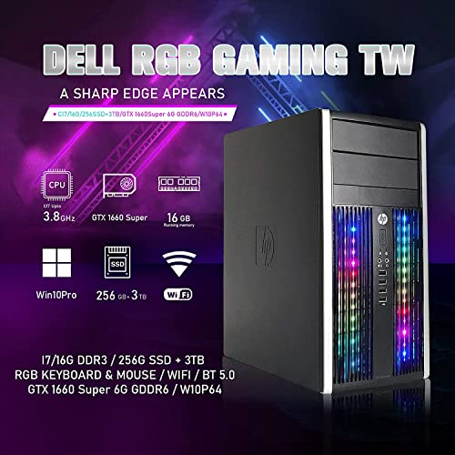 Renewed HP RGB Gaming PC with Intel Quad I7