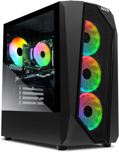 AQVIN Gaming Desktop: Intel i7, Radeon RX 580 32GB RAM Windows 10