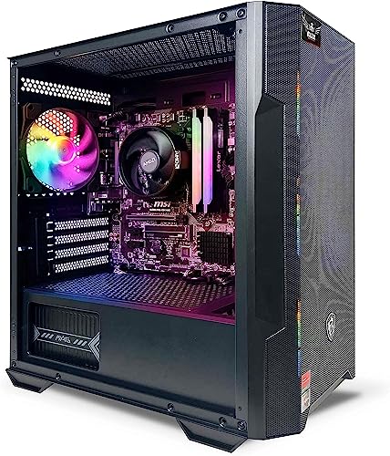 NSXGAMING Nova Desktop Gaming PC Ryzen 5 5600G