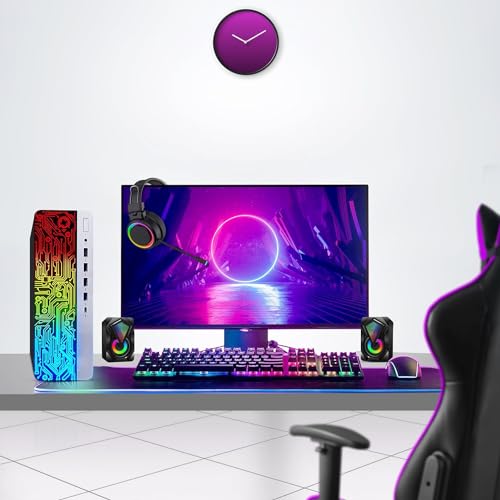 HP ProDesk RGB Desktop PC with Dual Monitors