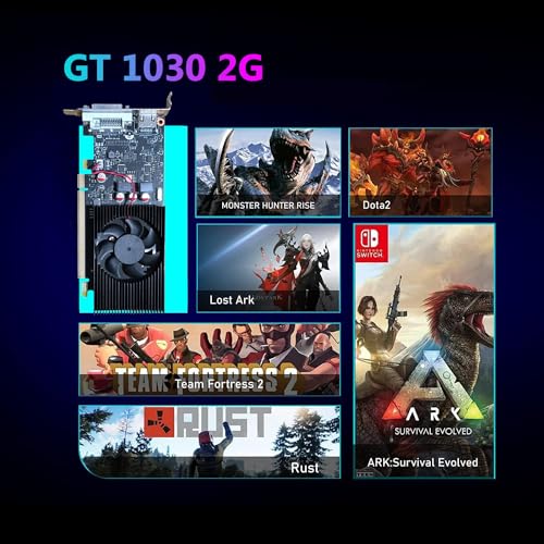 Renewed HP RGB Gaming Desktop Computer, Intel Core i5