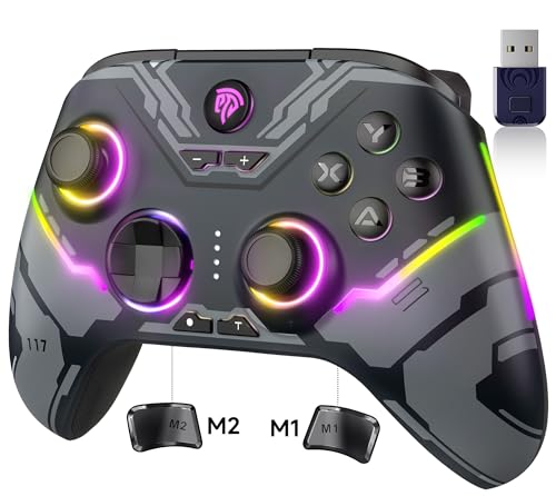 Enhanced Wireless Bluetooth Controller for PC, Android, Steam