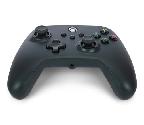 Black PowerA Wired Xbox Series X|S Gamepad Controller