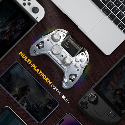 ManbaOne Interactive Wireless Gaming Controller for Switch/PC/iOS/Android
