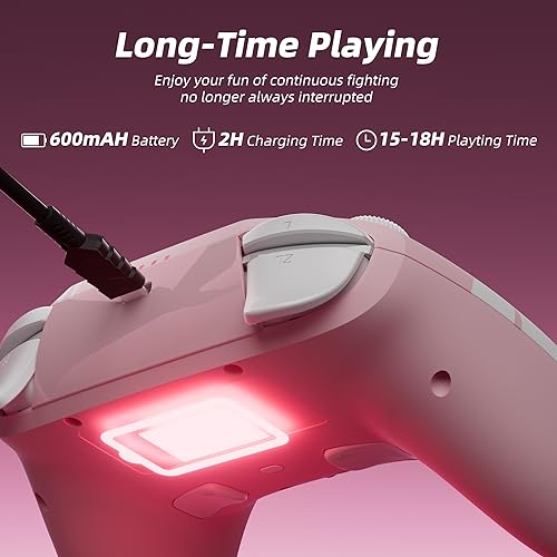 Sakura Pink Mytrix Wireless Pro Controllers for Multi-Platform