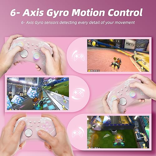 Sakura Pink Mytrix Wireless Pro Controllers for Multi-Platform