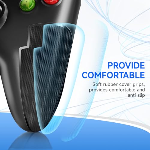 EasySMX Wired Gaming Joystick Controller for PC/PS3/Android (Black)