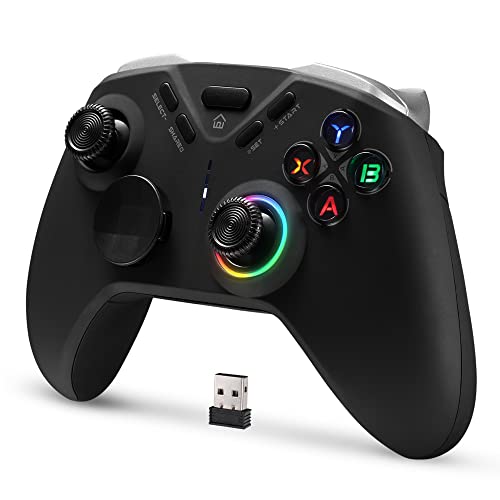 DOYOKY Wireless Bluetooth Game Controller with LED Backlight