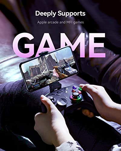 DOYOKY Wireless Bluetooth Game Controller with LED Backlight