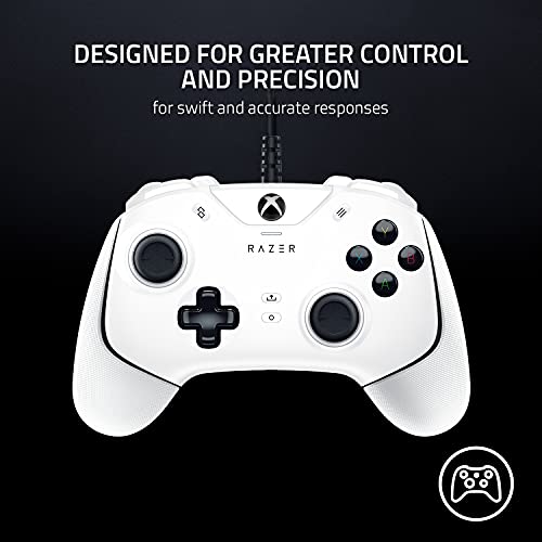 Razer Wolverine V2 Wired Gaming Controller - White