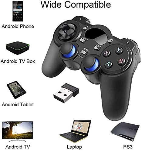 FANDRAGON USB Wireless Gaming Controller for PC/Laptop & PS3 & Android & Steam