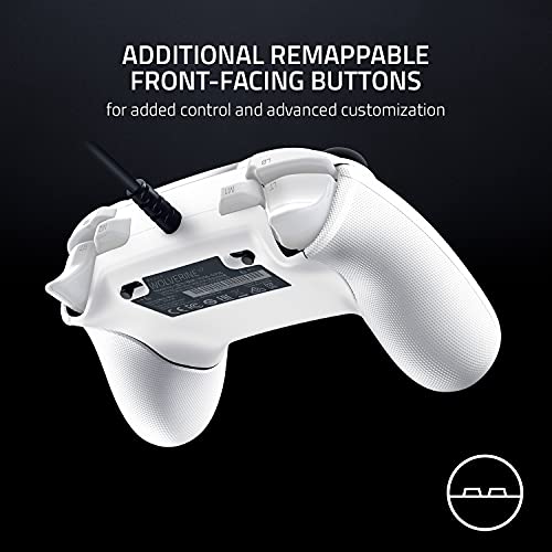 Razer Wolverine V2 Wired Gaming Controller - White