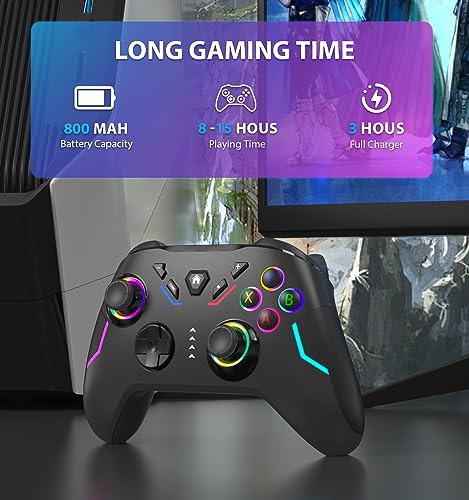 Wireless PC Gaming Controller: Nintendo Switch, Steam Deck