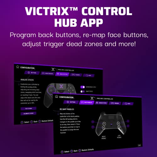 Victrix Pro BFG Wireless Gaming Controller for PS5/PS4/PC