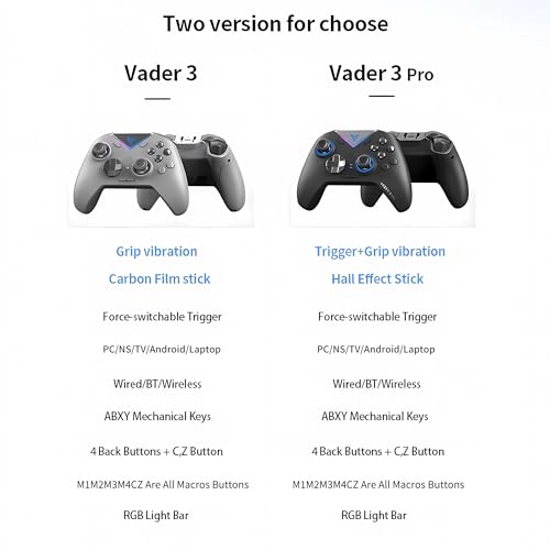 FLYDIGI Vader 3 Pro Controller with Hall Triggers