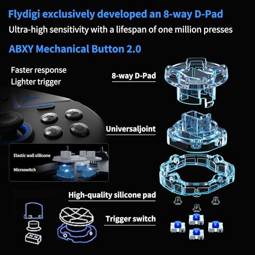 FLYDIGI Vader 3 Pro Controller with Hall Triggers