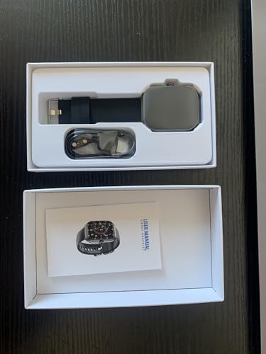 2024 Black Curved Smartwatch with AOD Mode, Answer/Make Calls