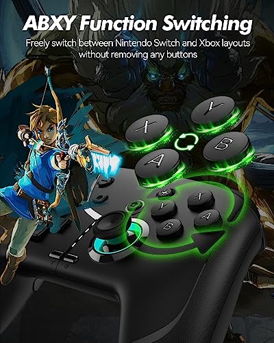 Wireless Gaming Controller for Nintendo Switch/Lite/OLED & More