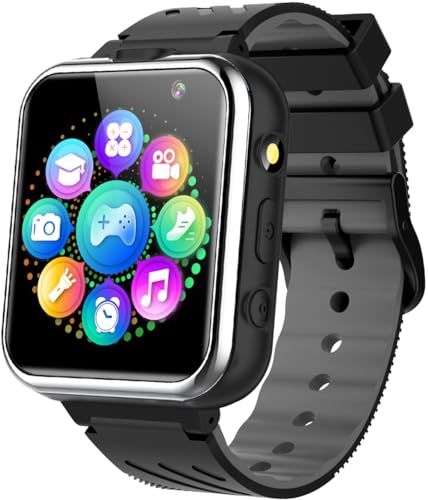 Kids Smart Watch with Dual Camera, Games & Music