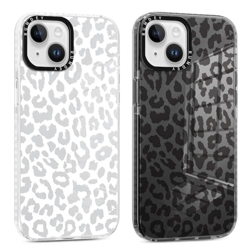 Cheetah Cases for iPhone 13/14, Clear Slim Cover