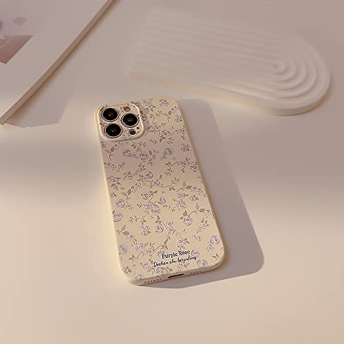 Vintage Floral Rose Pattern iPhone 11 Case for Women