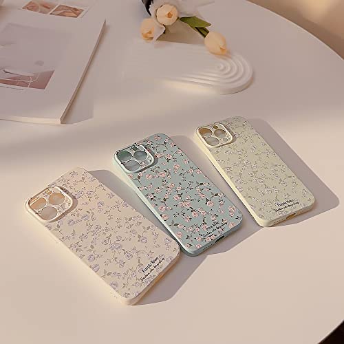 Vintage Floral Rose Pattern iPhone 11 Case for Women