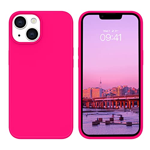 BENTOBEN iPhone 14 Case - Soft Silicone Pink