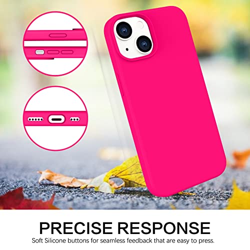 BENTOBEN iPhone 14 Case - Soft Silicone Pink