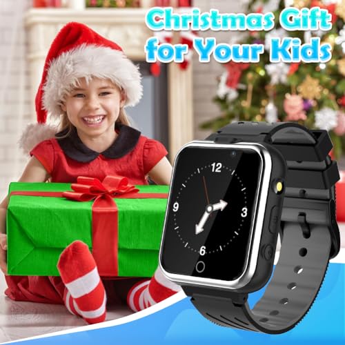 Kids Smart Watch with Dual Camera, Games & Music