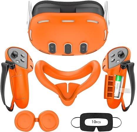 Meta Quest 3 Deluxe VR Accessory Set - Orange