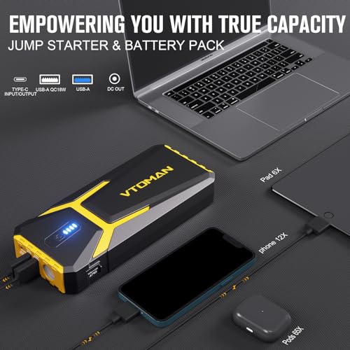 VTOMAN V10 Pro Jump Starter - 4500A Power Pack