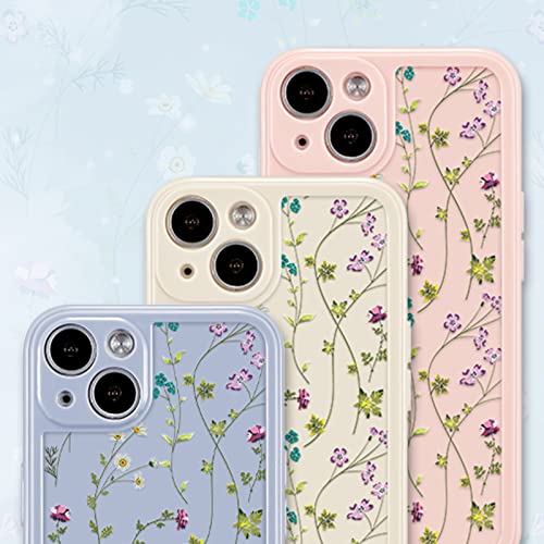 Floral iPhone 13 Case - Flower Branch Pattern Design