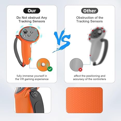 Meta Quest 3 Deluxe VR Accessory Set - Orange