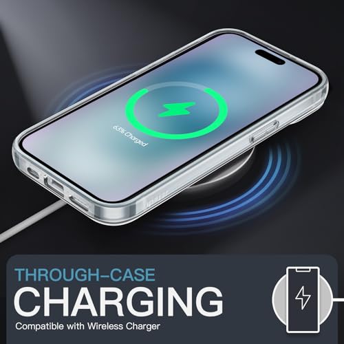 JETech iPhone 15 6.1-Inch Case: Clear Anti-Scratch Cover