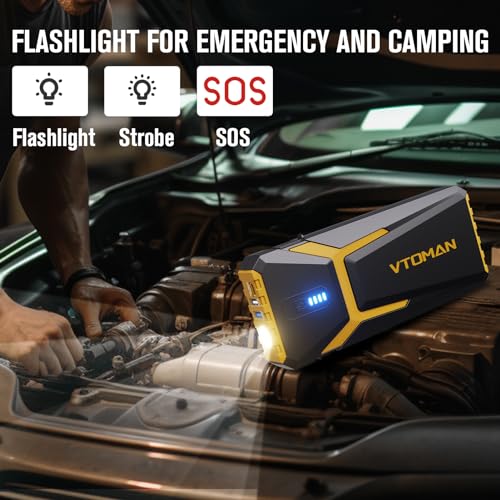 VTOMAN V10 Pro Jump Starter - 4500A Power Pack