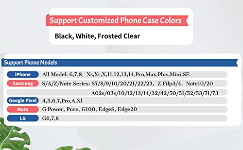Custom Protective Phone Case Cover for Apple & Samsung