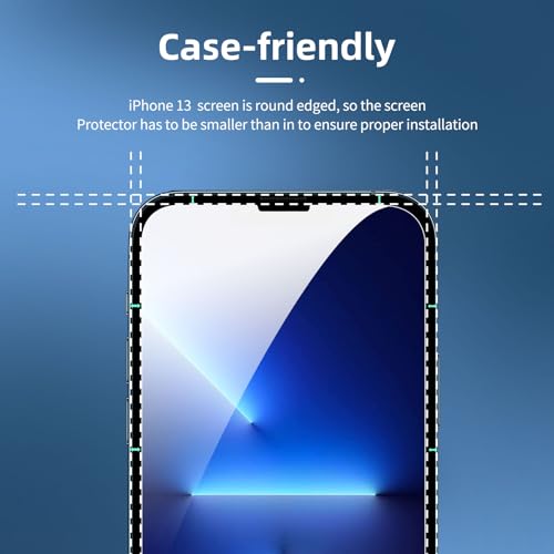 3 Pack Tempered Glass Screen Protector for iPhone